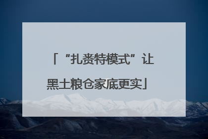 “扎赉特模式”让黑土粮仓家底更实