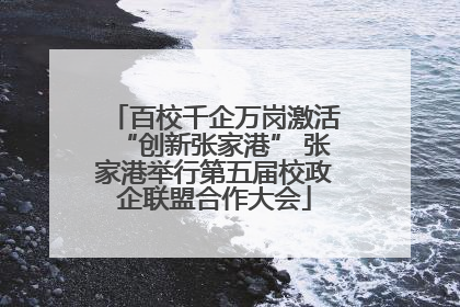 百校千企万岗激活“创新张家港” 张家港举行第五届校政企联盟合作大会