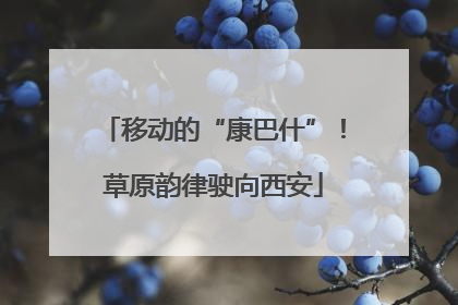 移动的“康巴什”！草原韵律驶向西安