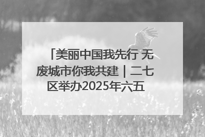 美丽中国我先行 无废城市你我共建｜二七区举办2025年六五环境日主题宣传活动