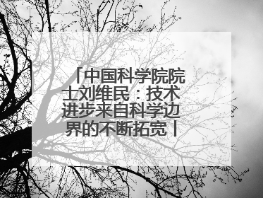 中国科学院院士刘维民：技术进步来自科学边界的不断拓宽丨院士上封面