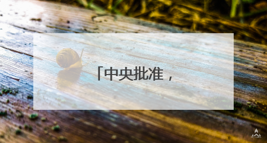 中央批准，韦韬履新