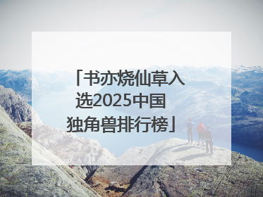 书亦烧仙草入选2025中国独角兽排行榜
