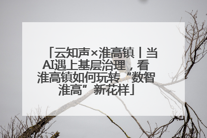云知声×淮高镇丨当AI遇上基层治理，看淮高镇如何玩转“数智淮高”新花样