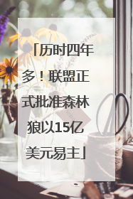 历时四年多！联盟正式批准森林狼以15亿美元易主