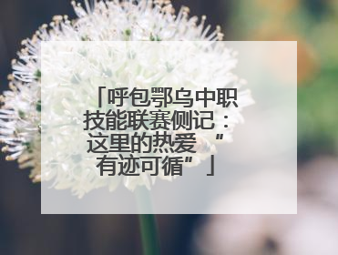 呼包鄂乌中职技能联赛侧记：这里的热爱 “有迹可循”