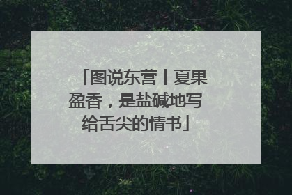 图说东营丨夏果盈香，是盐碱地写给舌尖的情书