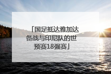 国足抵达雅加达备战与印尼队的世预赛18强赛