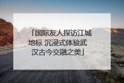 国际友人探访江城地标 沉浸式体验武汉古今交融之美