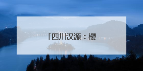 四川汉源：樱桃红 果农忙