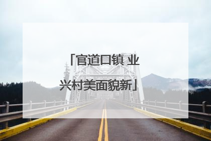 官道口镇 业兴村美面貌新