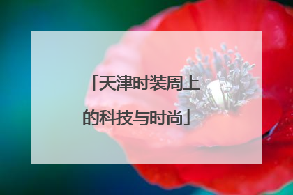 天津时装周上的科技与时尚