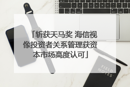 斩获天马奖 海信视像投资者关系管理获资本市场高度认可