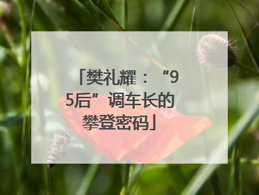 樊礼耀：“95后”调车长的攀登密码