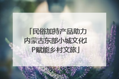 民俗加持产品助力 内蒙古东部小城文化IP赋能乡村文旅