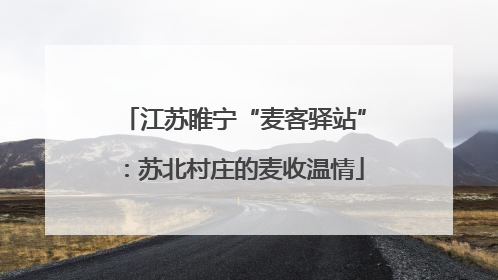江苏睢宁“麦客驿站”：苏北村庄的麦收温情