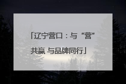 辽宁营口：与“营”共赢 与品牌同行