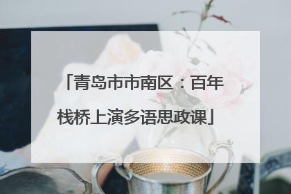 青岛市市南区：百年栈桥上演多语思政课