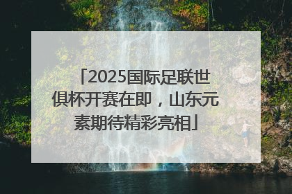 2025国际足联世俱杯开赛在即，山东元素期待精彩亮相