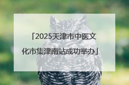 2025天津市中医文化市集津南站成功举办
